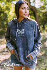 Pi Beta Phi Butterfly Corduroy Hoodie