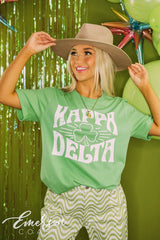 Kappa Delta Philanthropy Simple Shamrock Tee