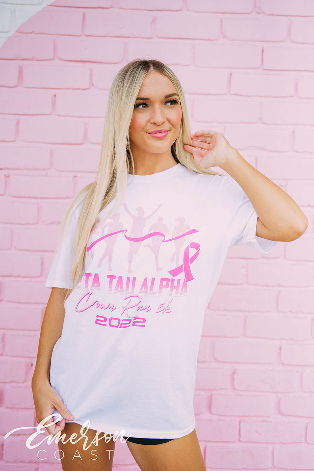 Zeta Tau Alpha Philanthropy Crown Run Tee