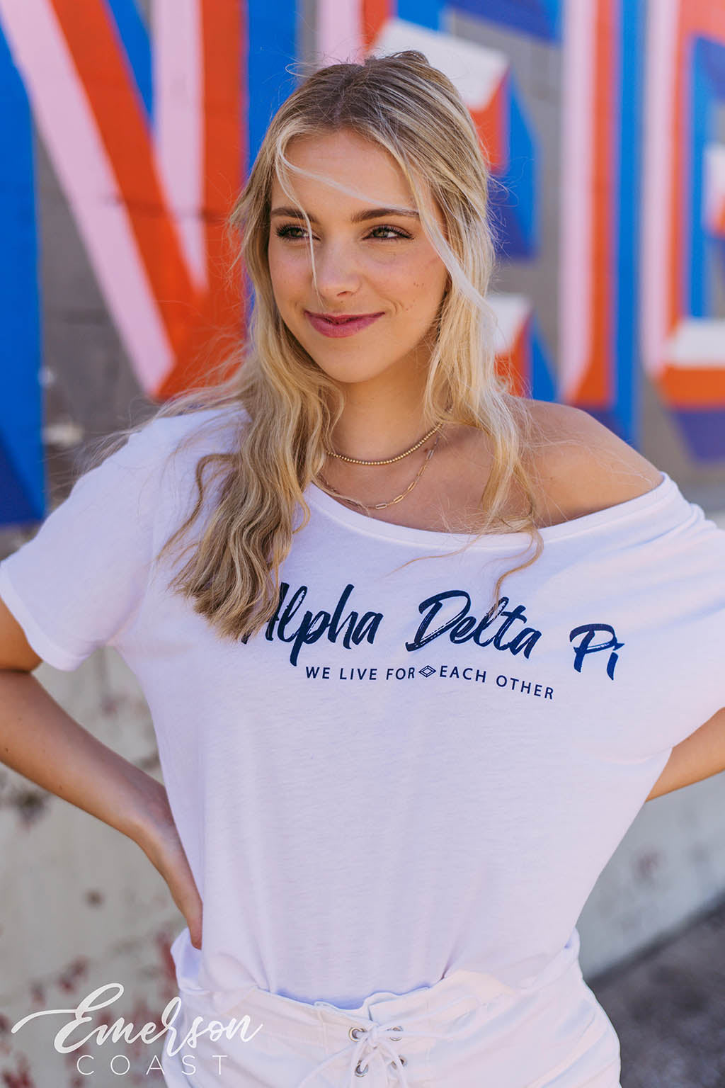 Alpha Delta Pi Slouchy PR T-Shirt