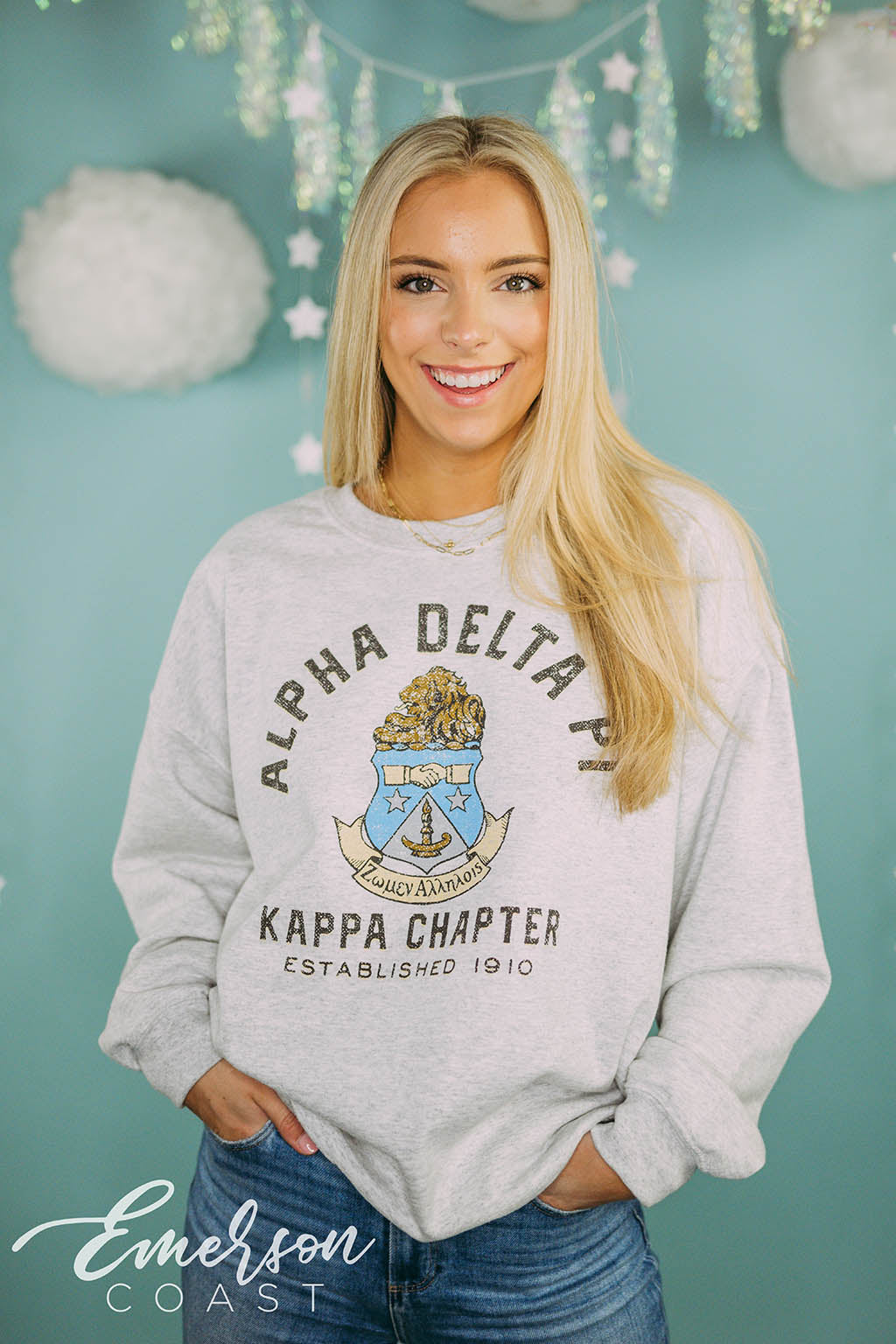 Alpha Delta Pi Crest Sweatshirt