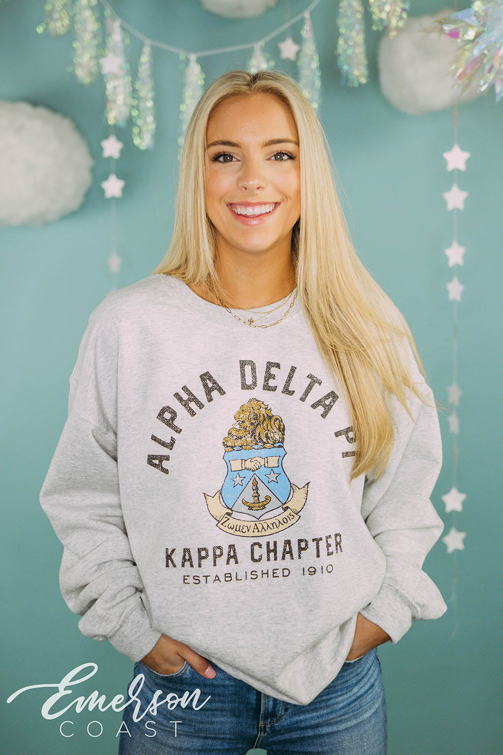Alpha Delta Pi Crest Sweatshirt
