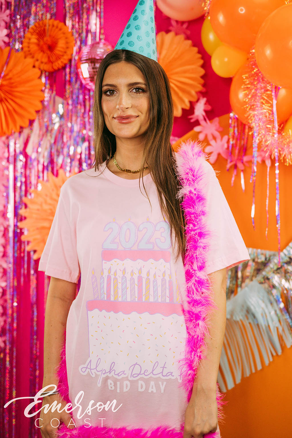 Alpha Delta Pi Bid Day Birthday Tee