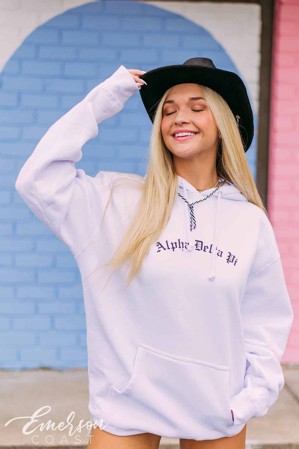 Alpha Delta Pi Butterfly Hoodie