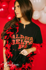 Alpha Delta Pi Coming In Hot Bid Day Notch Tee