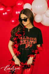 Alpha Delta Pi Coming In Hot Bid Day Notch Tee