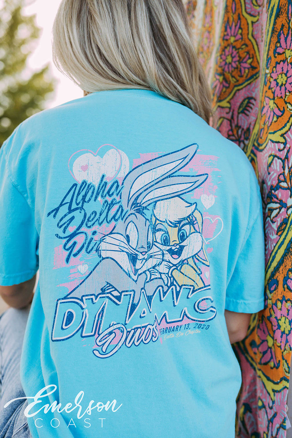 Alpha Delta Pi Dynamic Duos Bugs Bunny Tee