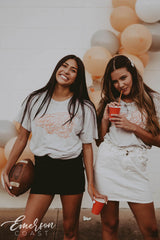 Alpha Delta Pi Homecoming Stripe T-shirt