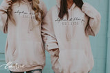 Alpha Delta Pi Sueded Hoodie