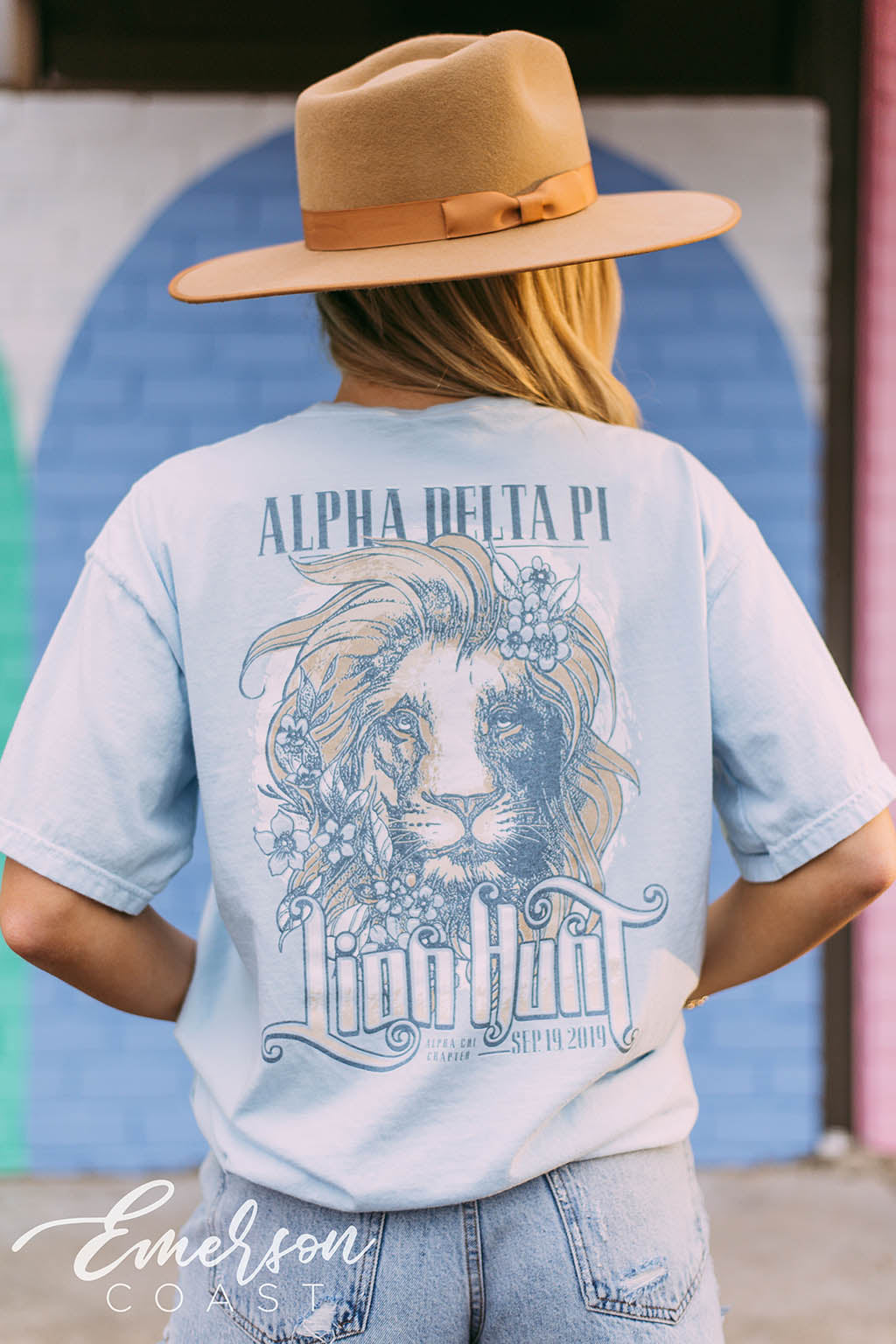 Alpha Delta Pi Lion Hunt Tee