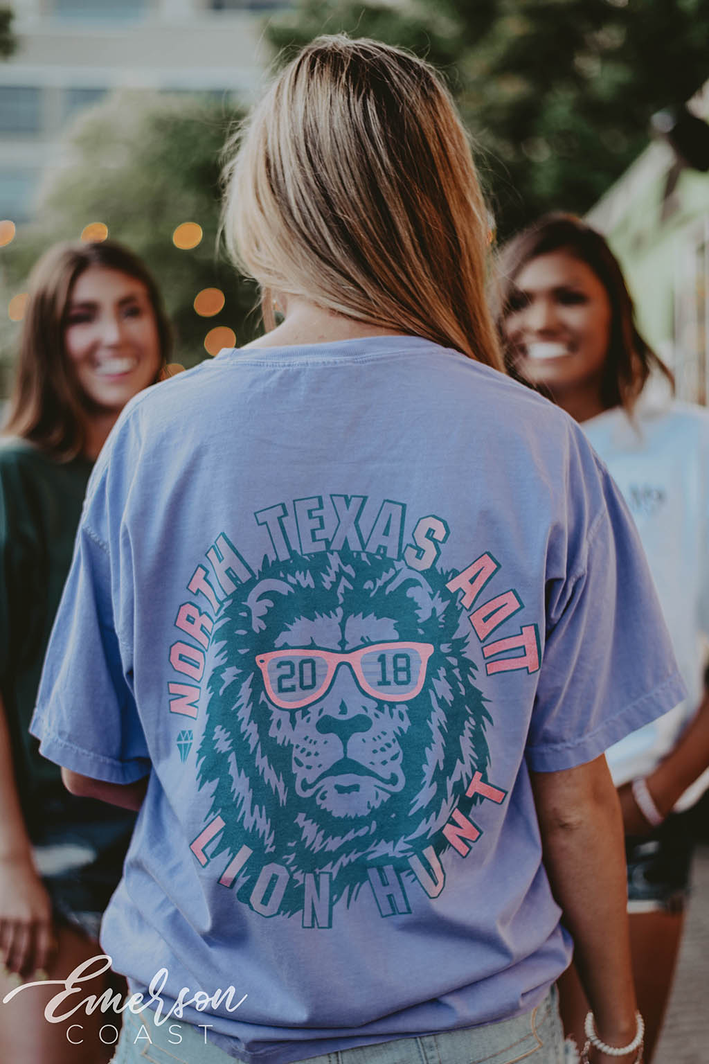 Alpha Delta Pi Lion Hunt Tshirt