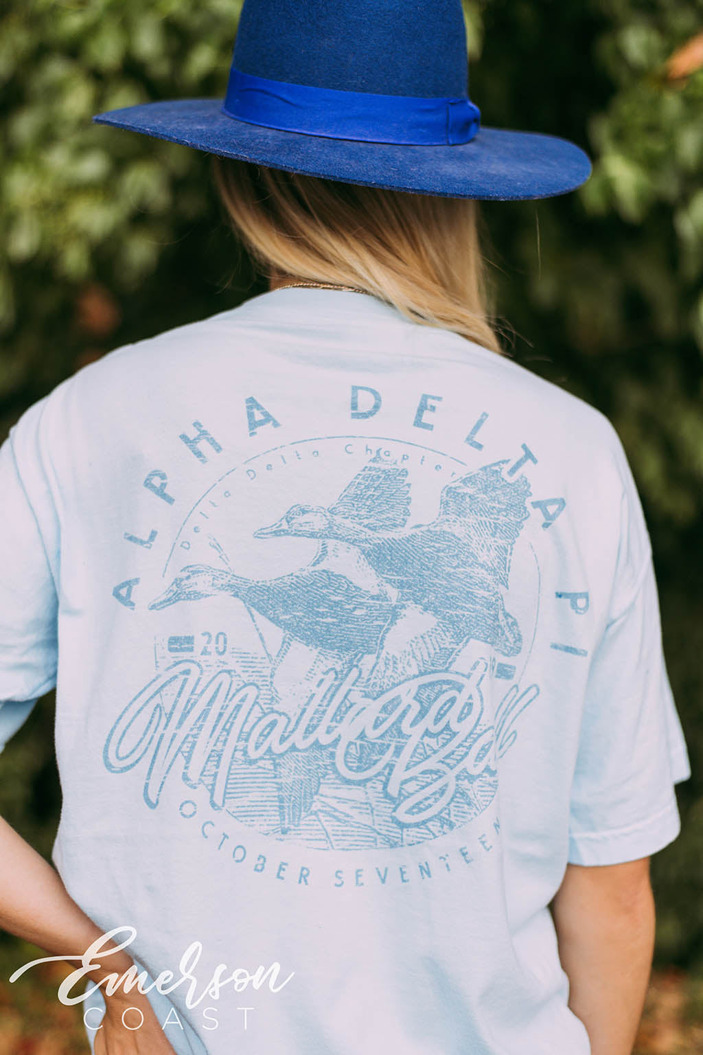 Alpha Delta Pi Mallard Ball Tshirt