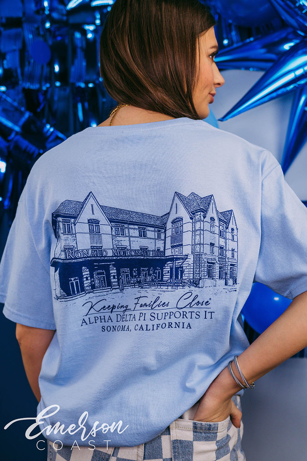 Alpha Delta Pi Philanthropy RMHC Chapter House Tee