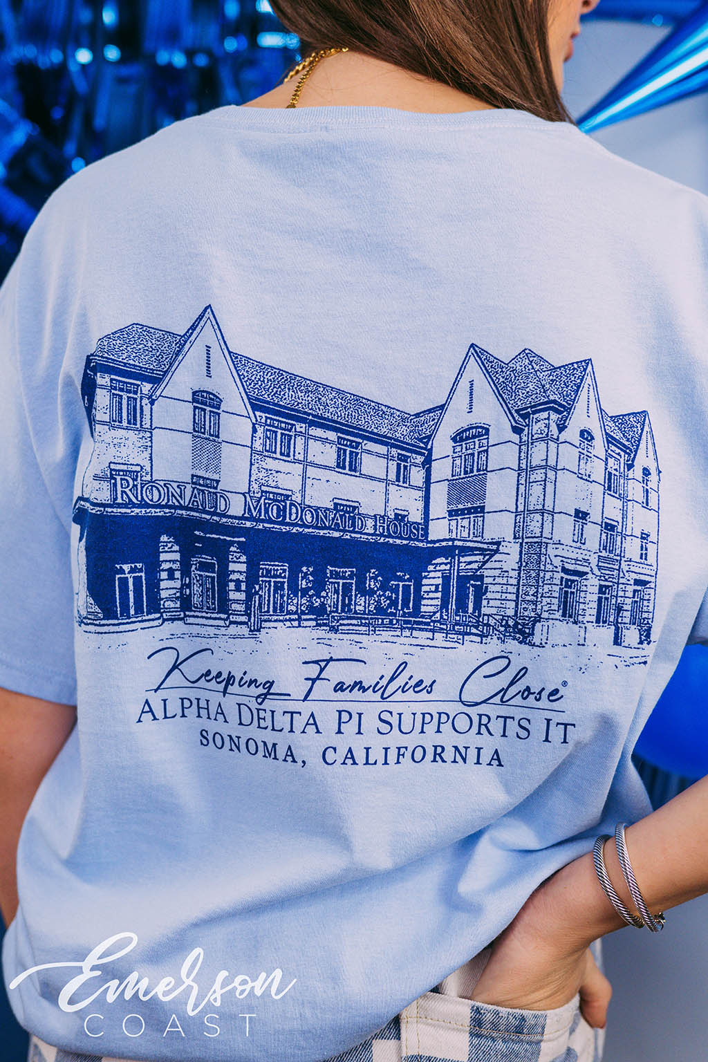 Alpha Delta Pi Philanthropy RMHC Chapter House Tee