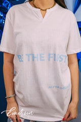 Alpha Delta Pi PR Be The First Notch Tee