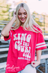 Alpha Delta Pi King of the Court Jersey Tee