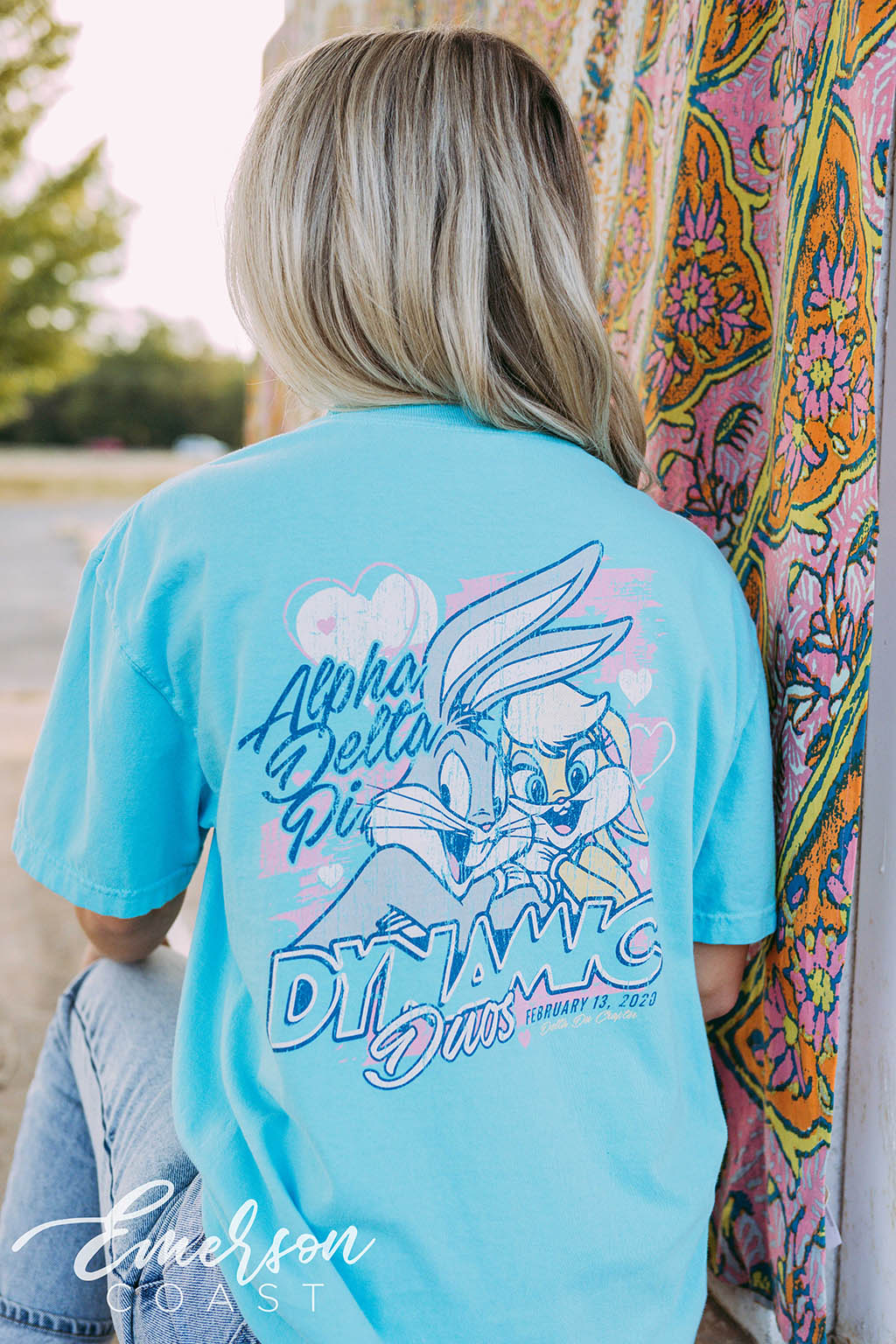 Alpha Delta Pi Dynamic Duos Bugs Bunny Tee