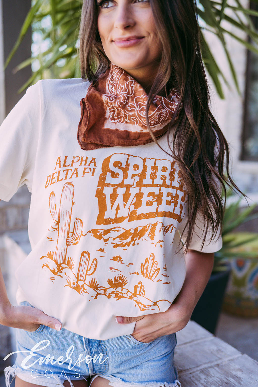 Alpha Delta Pi Spirit Week Desert Tee