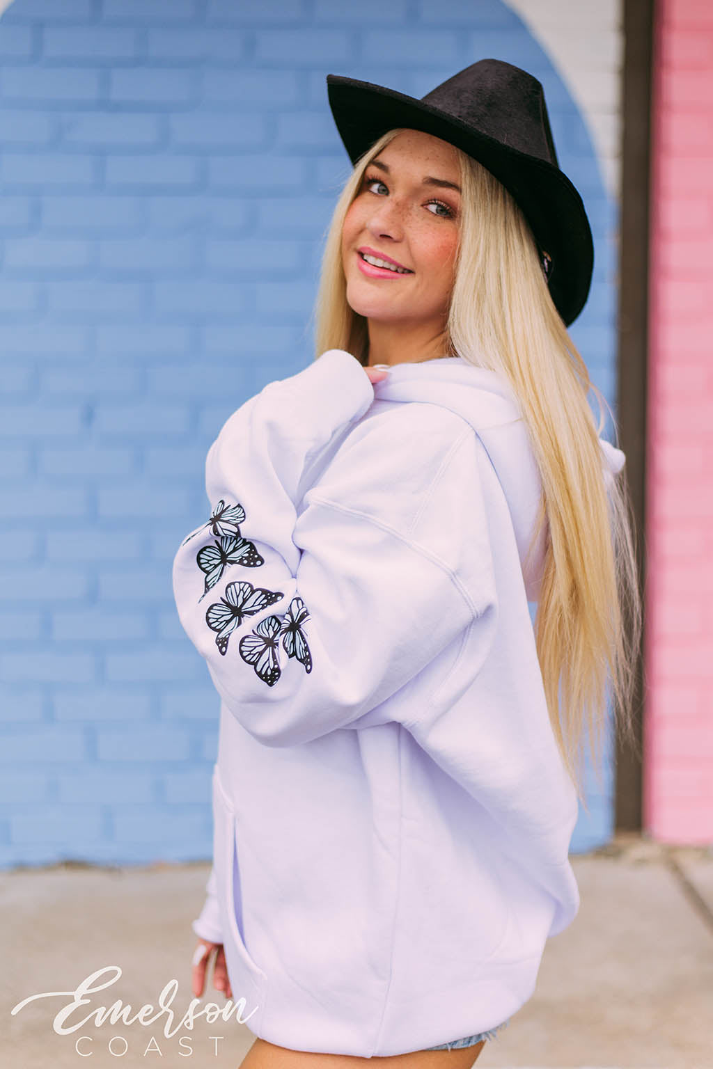 Alpha Delta Pi Butterfly Hoodie