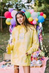 Alpha Delta Pi Smiley Face Sunny Days Hoodie