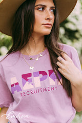 AEPHI Lilac Recruitment Tee