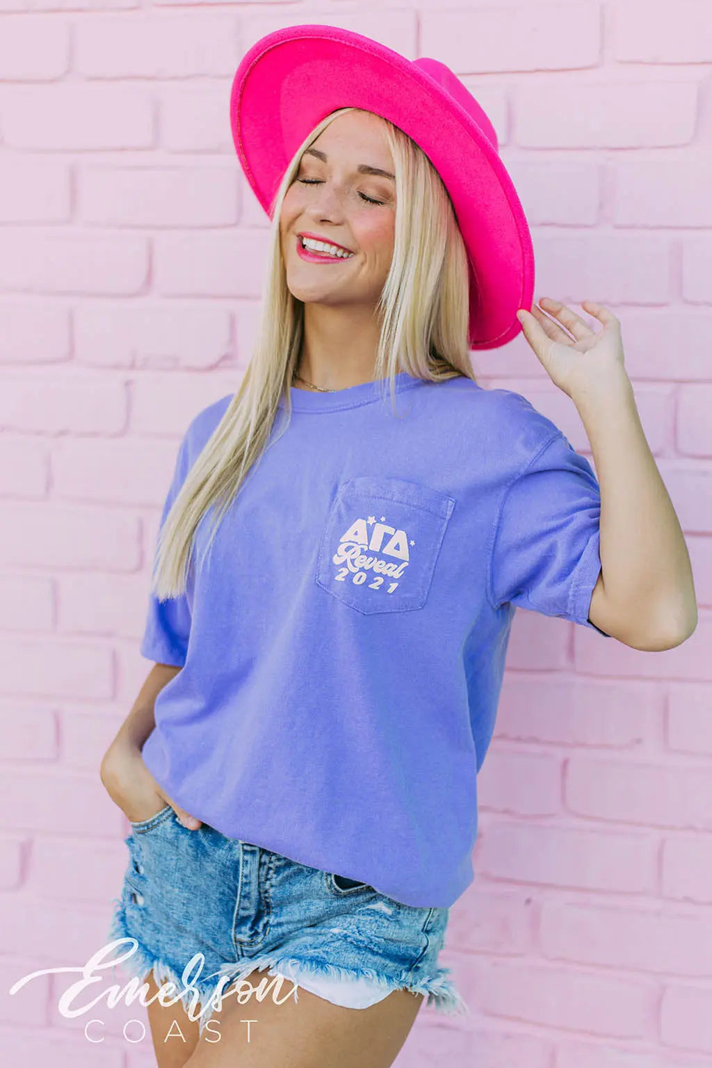 Alpha Gam Fam Reveal Tee