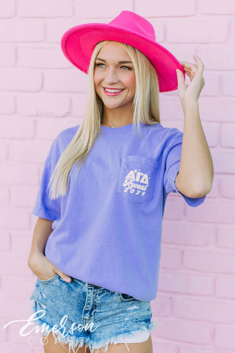 Alpha Gam Fam Reveal Tee