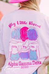 Alpha Gam Big Little Reveal Tee