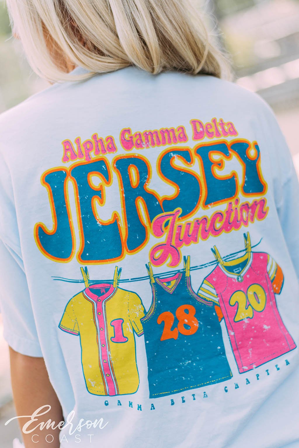 Alpha Gamma Delta Jersey Junction Tee