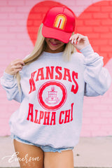 Alpha Chi Kansas Crewneck