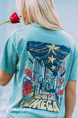 Alpha Chi Omega Red Carnation Formal Tee
