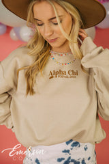 Alpha Chi Formal Sweatshirt