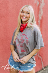 Alpha Chi Omega Alumna Acid Wash Tee