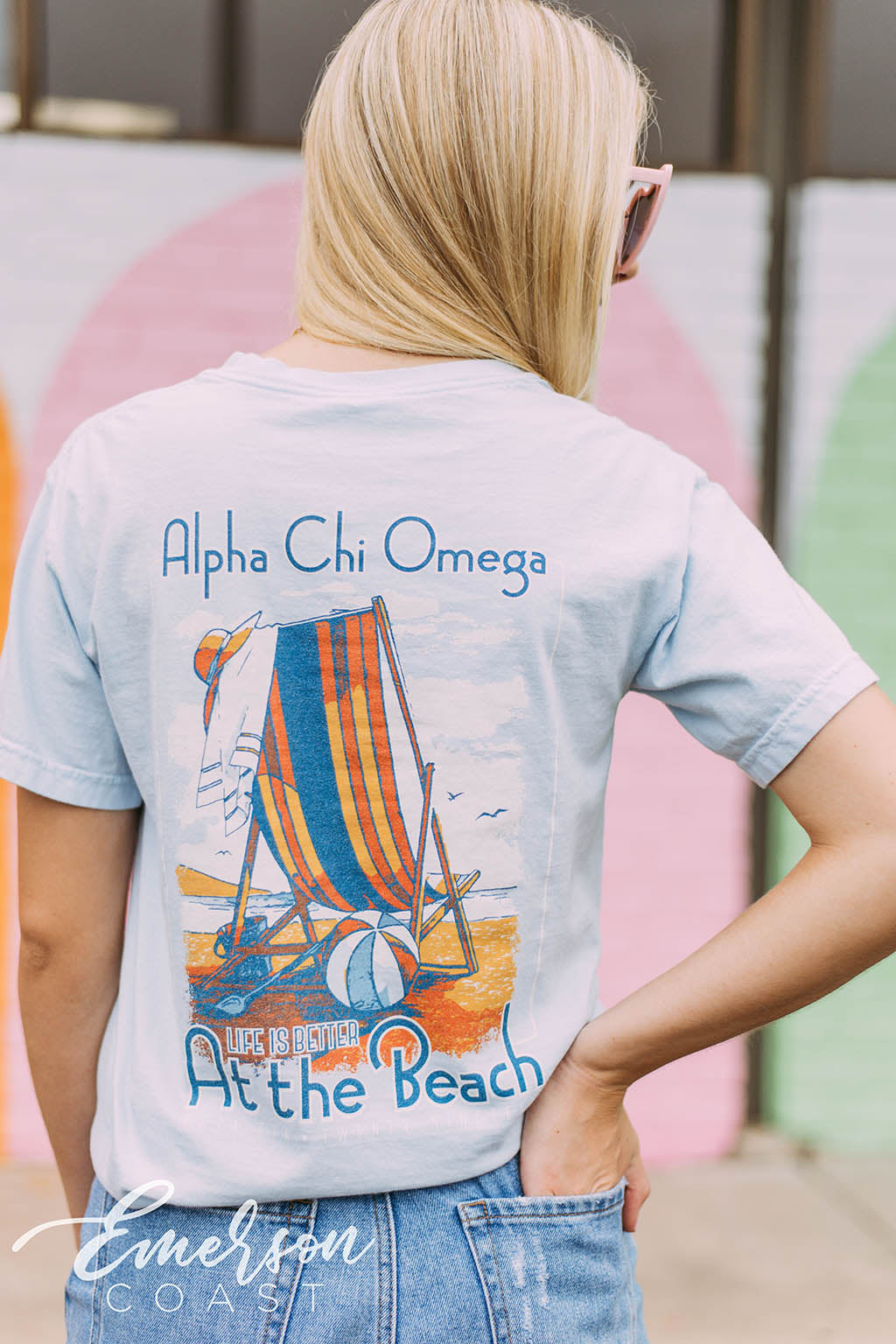 AXO At The Beach Spring Break Tee