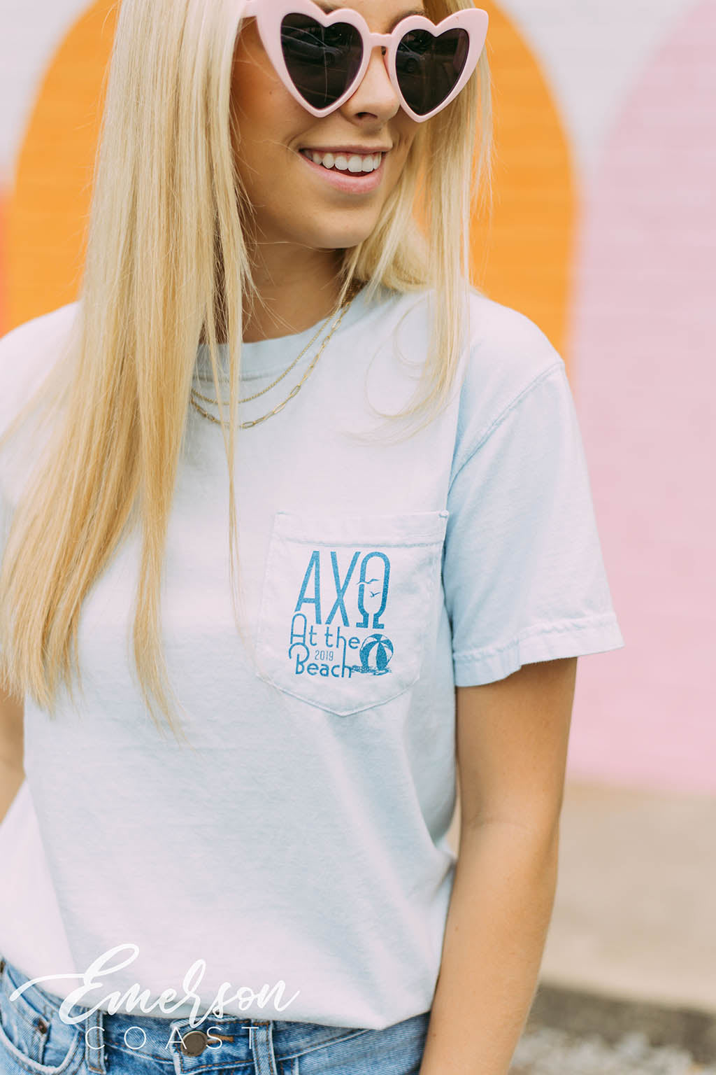 AXO At The Beach Spring Break Tee