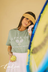 AXO Perfect Match Light Green Bid Day Tee