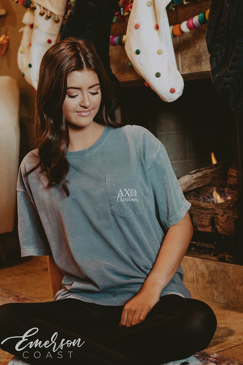 Alpha Chi Christmas Social Tshirt