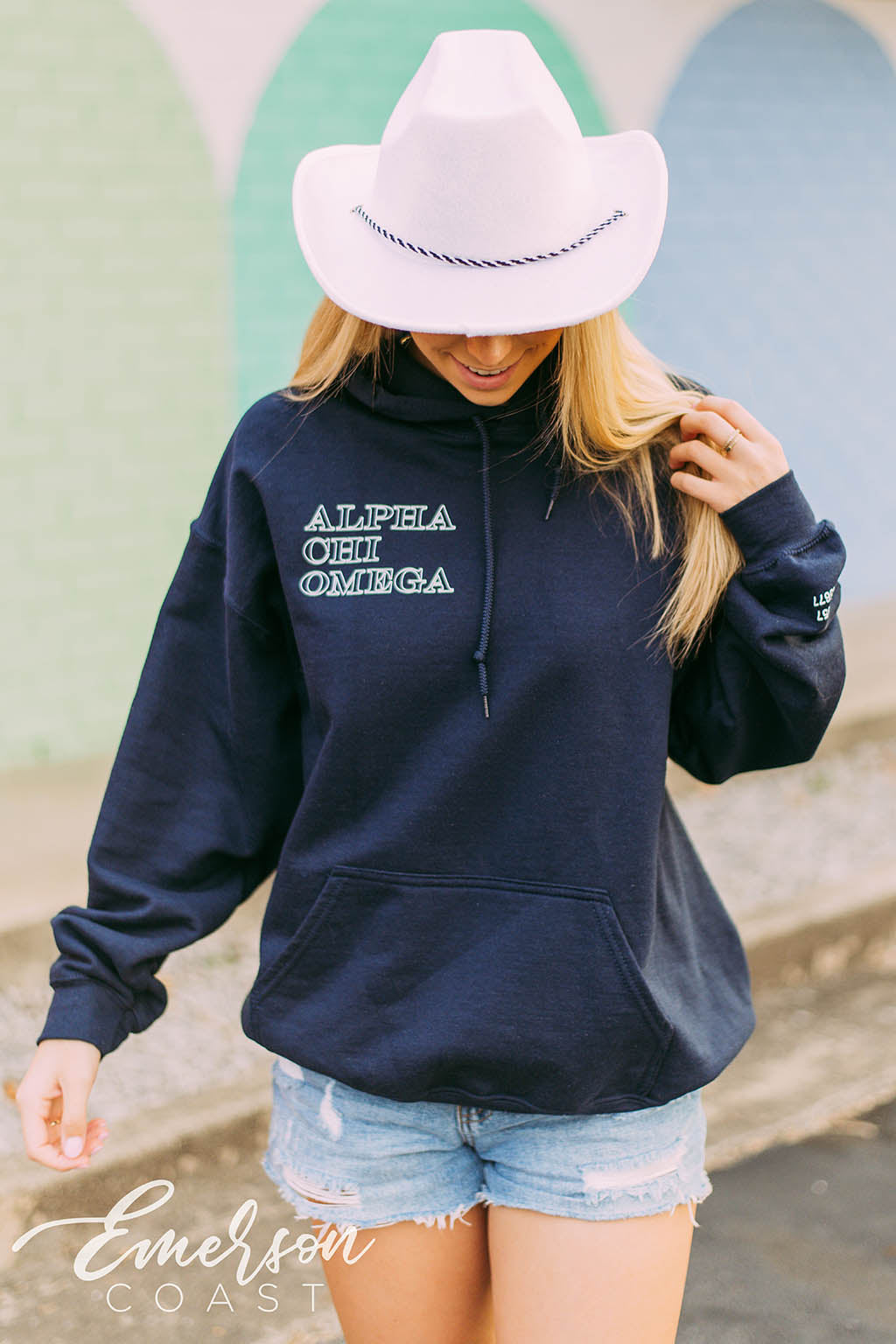 Alpha Chi Omega Meet Me In Dallas Hoodie