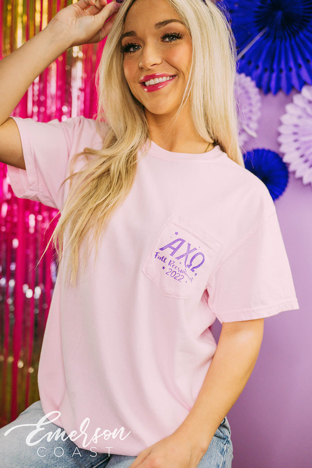 Alpha Chi Omega Life In The Dreamhouse Tee