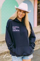 Alpha Chi Omega Meet Me In Dallas Hoodie