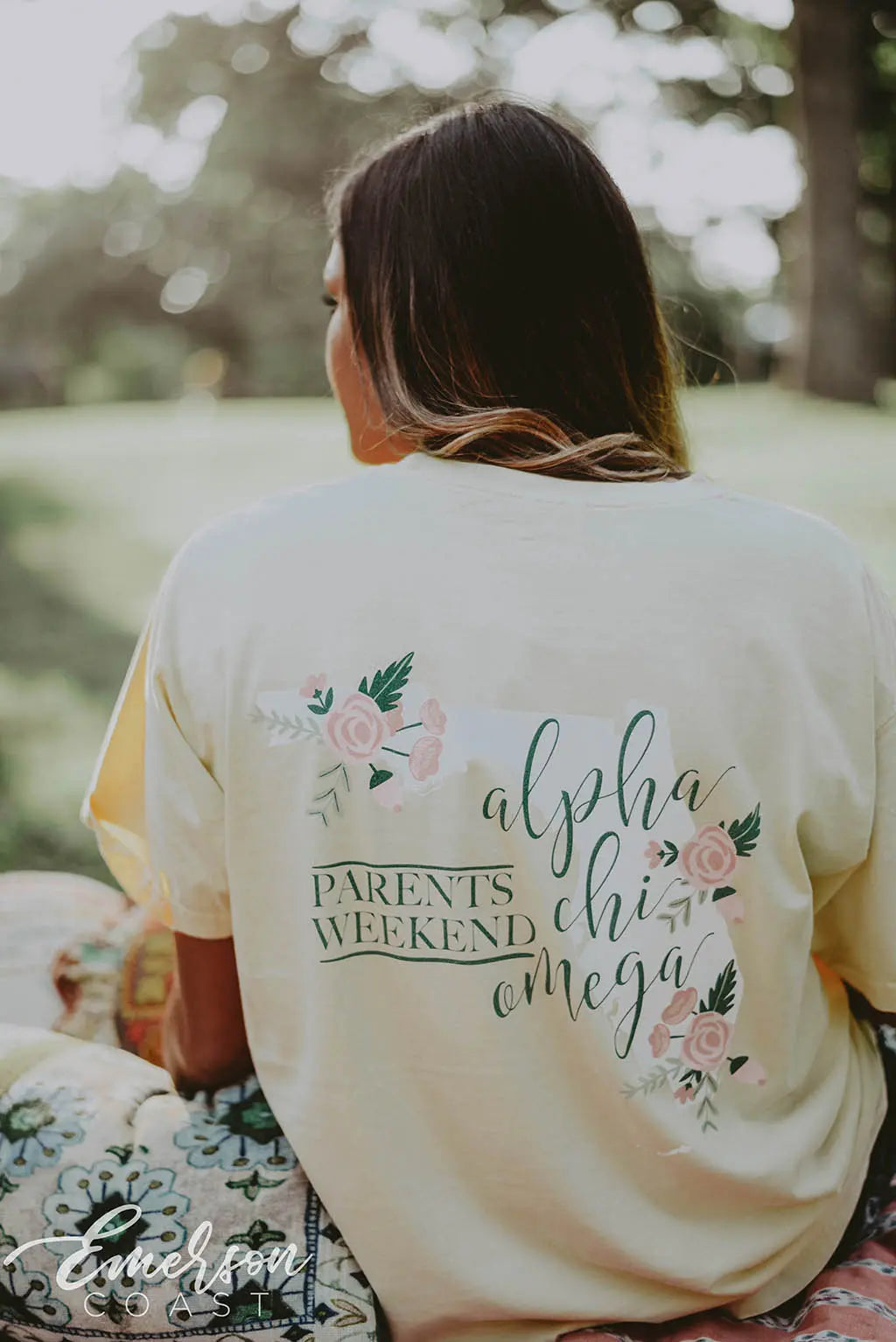 AXO Parent's Weekend Floral T-shirt