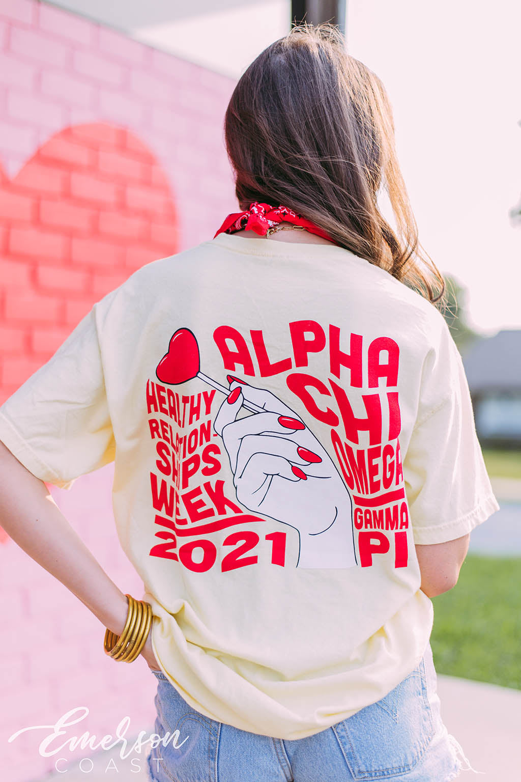 AXO Healthy Relationships Week Tee