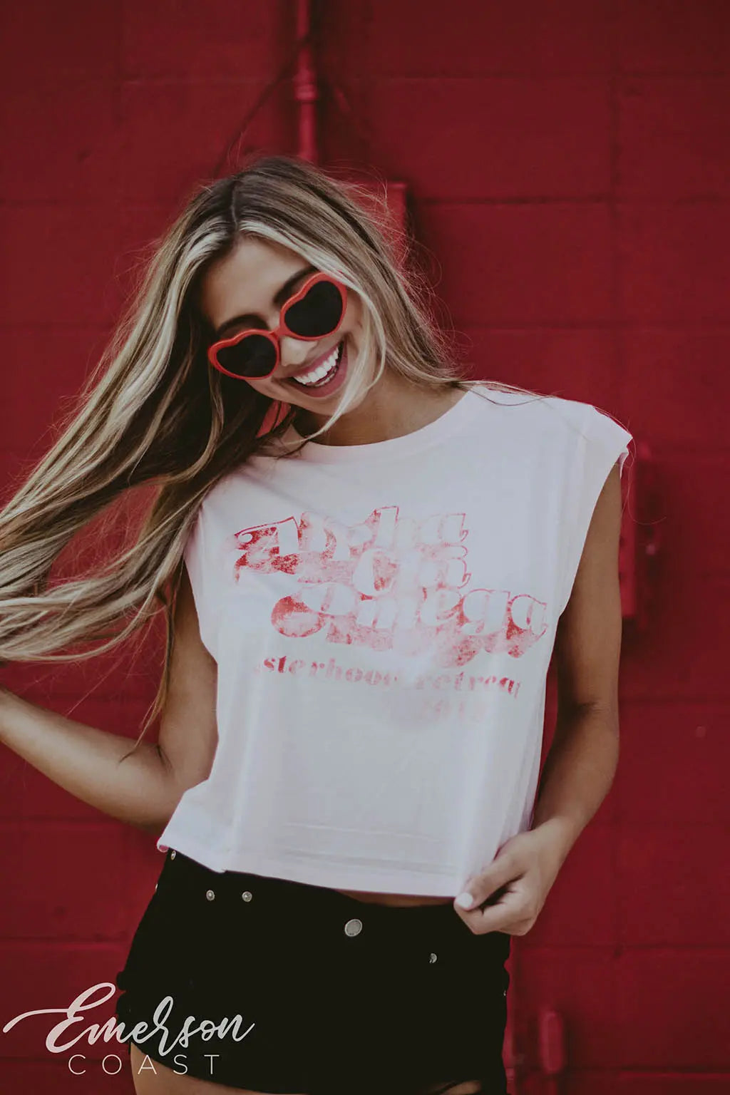 Alpha Chi Omega Sisterhood Retreat Crop Tee