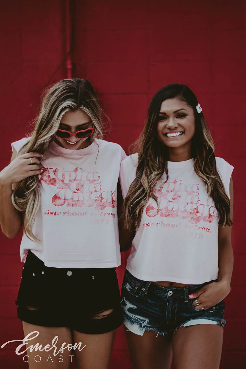 Alpha Chi Omega Sisterhood Retreat Crop Tee