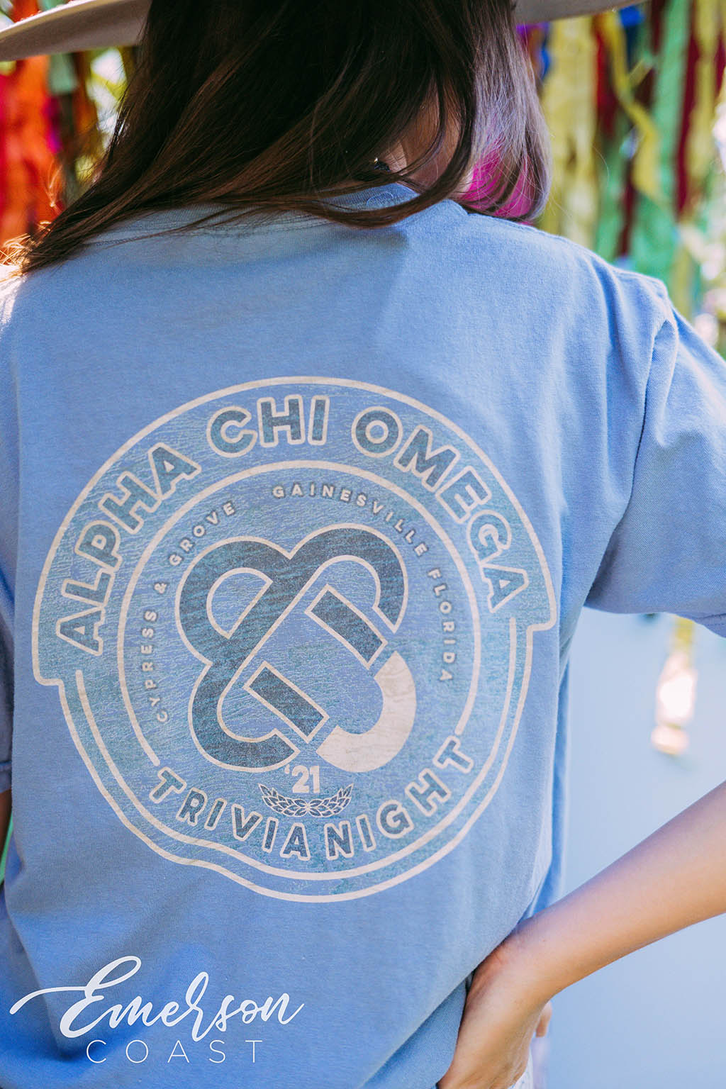 Alpha Chi Omega Philanthropy Trivia Night Tee