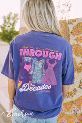 Alpha Chi Omega Social Through The Decades Tee