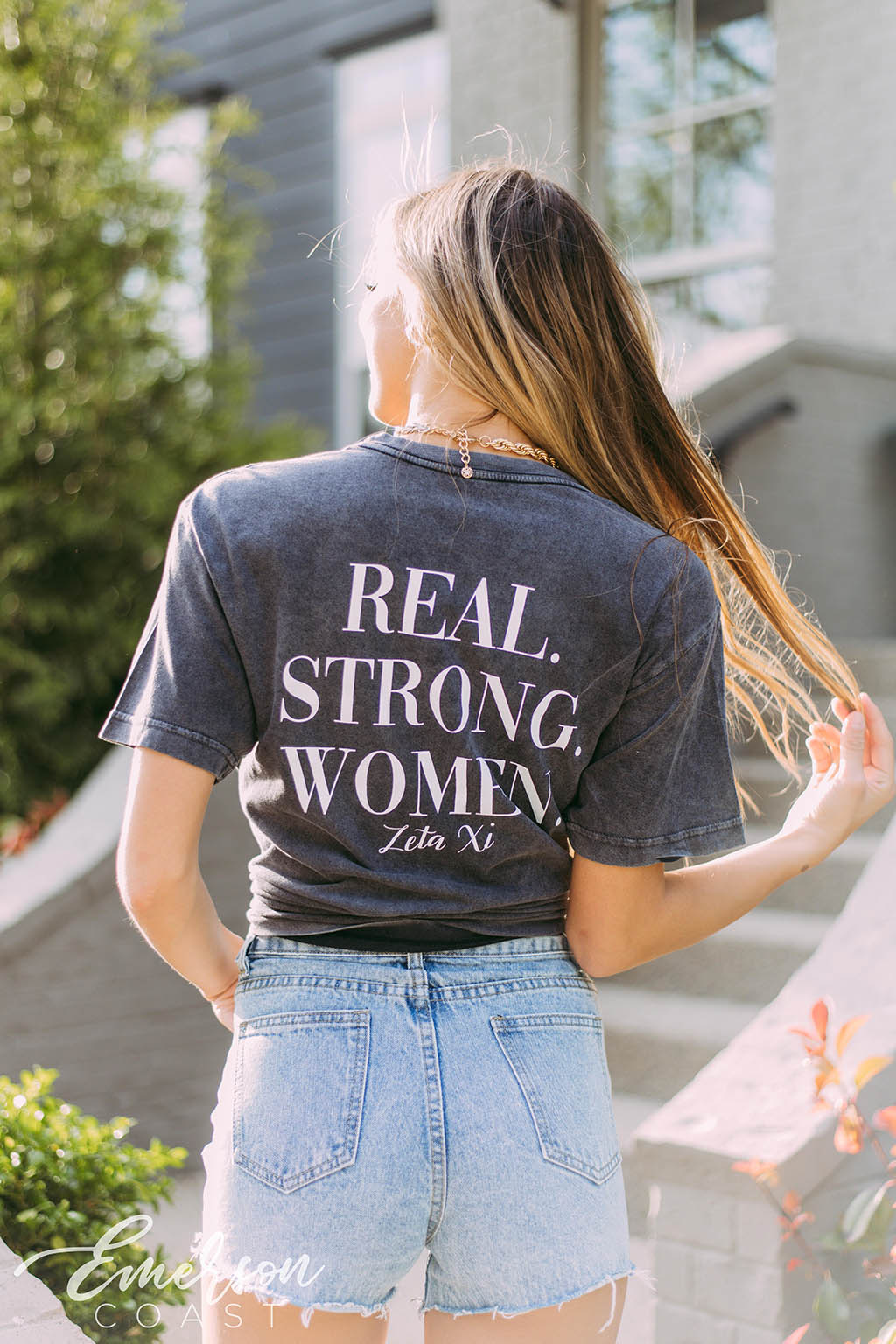 AXO Real Strong Women Mineral Wash Tee