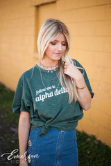 Alpha Delta Pi Follow Me Tee