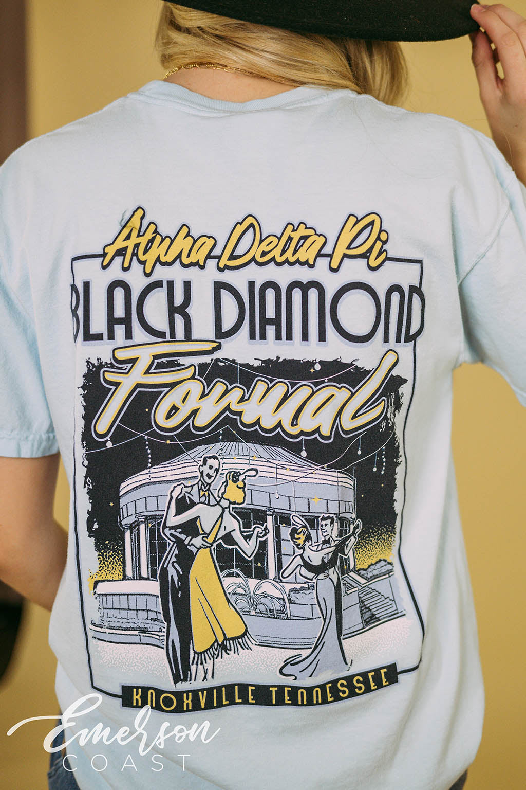 Alpha Delta Pi Black Diamond Formal T-shirt