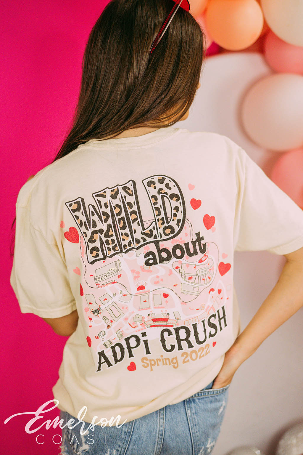 Wild About ADPI Crush Semi Formal T-shirt